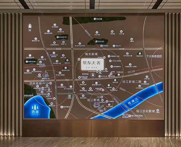 沙盘模型制作工厂-外形逼真|安徽追铭-浙江沙盘模型